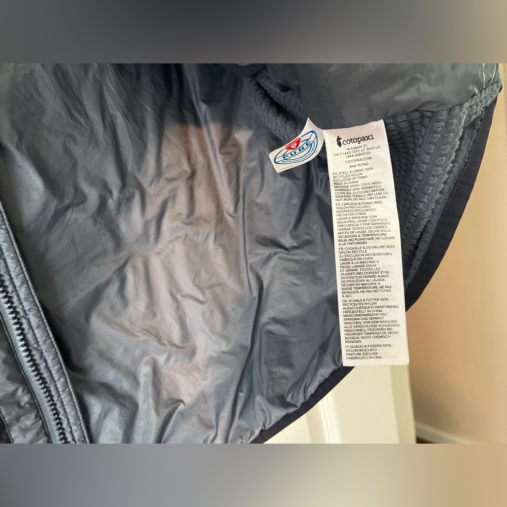Cotopaxi Capa Hybrid Insulated Hooded Jacket -Women's XL in Tempest/Graphite - Picture 5 of 10